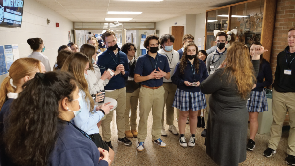 Ambassadors gather to discuss plans for Prospective family night