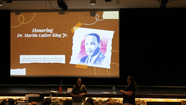 Two staff members present ahead of MLK Day
